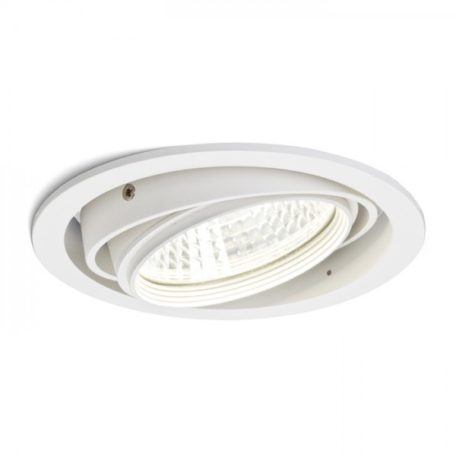 QTEC süllyesztett lámpa fehér 230V/700mA LED 25W 33° 3000K