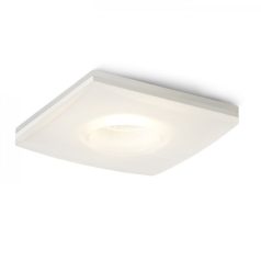   KAY SQ süllyesztett lámpa szatén üveg 230V/350mA LED 5W 3000K