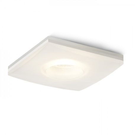 KAY SQ süllyesztett lámpa szatén üveg 230V/350mA LED 5W 3000K