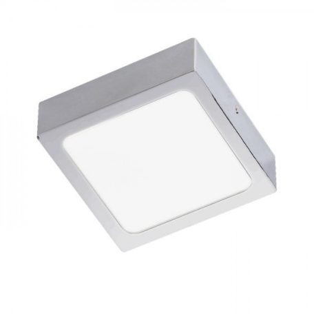 SLENDER SLIM SQ 9 felületre szerelhető fekete króm 230V LED 8W 3000K