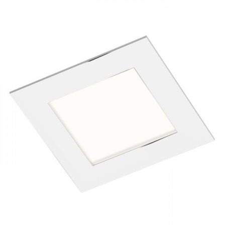 SLENDER SQ 8 süllyesztett lámpa króm 230V LED 3W 3000K