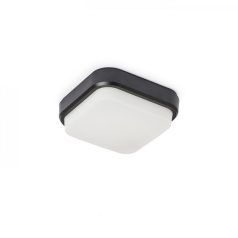   TARIS SQ 17 felületre szerelhető fekete műanyag 230V LED 8W IP54 3000K