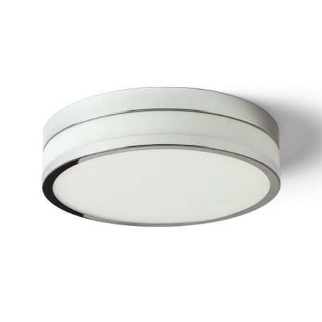 CIRA LED 35 mennyezeti opál üveg/króm 230V LED 24W IP44 3000K