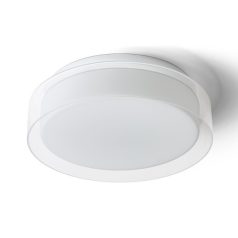   VENICE LED 30 mennyezeti tiszta üveg/opál üveg/króm 230V LED 12W IP44 3000K