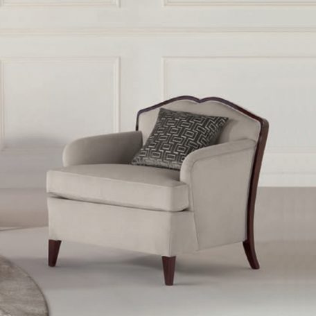 Chanel 450-P kárpitozott fotel nyers bútor váz
