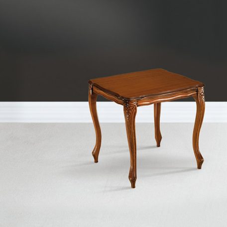 Brianzolo 916-TL négyzet alakú dohányzóasztal 50x50cm nyers bútor váz