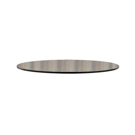 Nardi HPL kör 80 cm legno szürke fa mintázatú kültéri asztallap