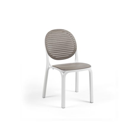 Nardi Dalia fehér-galambszürke kültéri szék