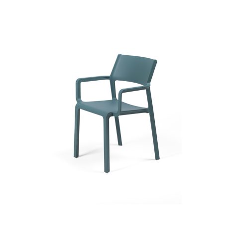 Nardi Trill ottanio kék kültéri karos szék