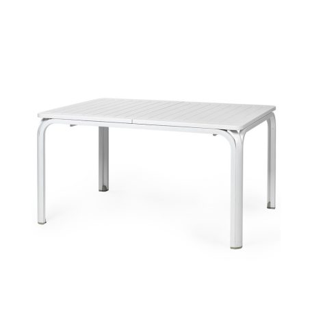 Nardi Alloro 140-210cm bővíthető kerti asztal fehér