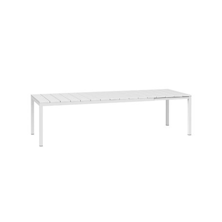 Nardi Rio 210-280cm bővíthető kerti asztal fehér